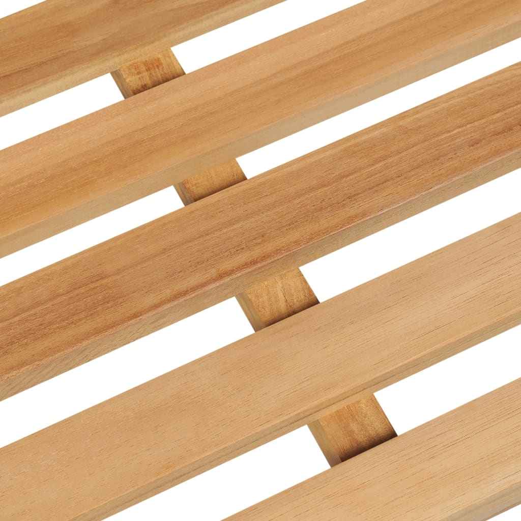 Bancă de grădină, 114 cm, lemn masiv de tec