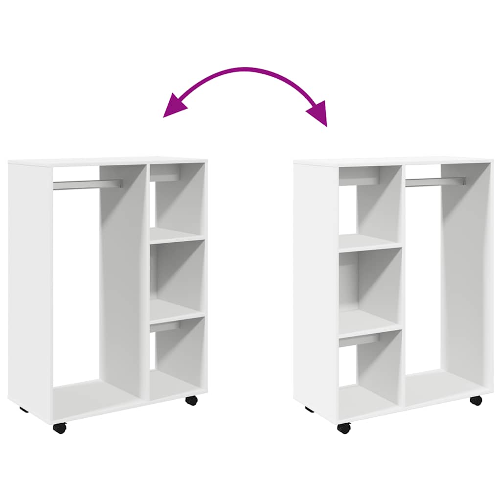 Șifonier, alb, 80x40x110 cm, PAL