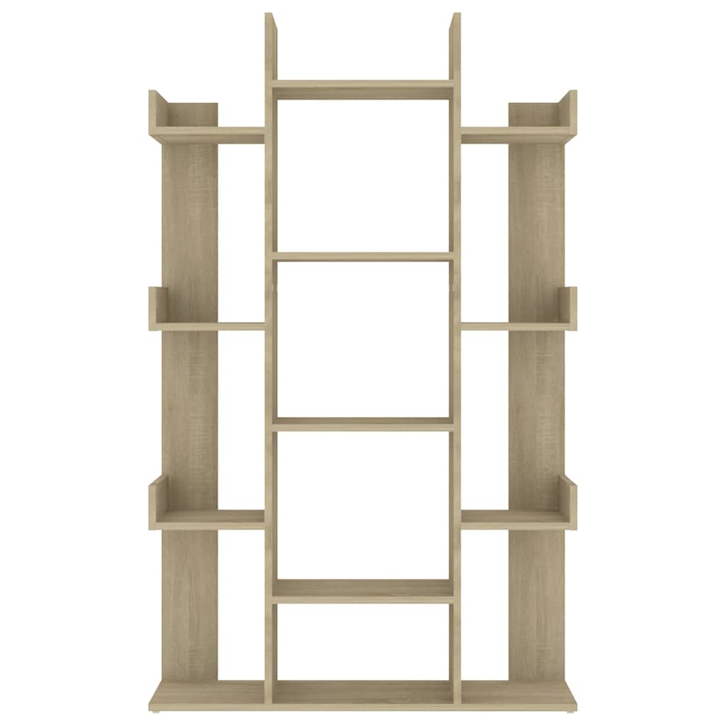 Bibliotecă, stejar sonoma, 86x25,5x140 cm, PAL