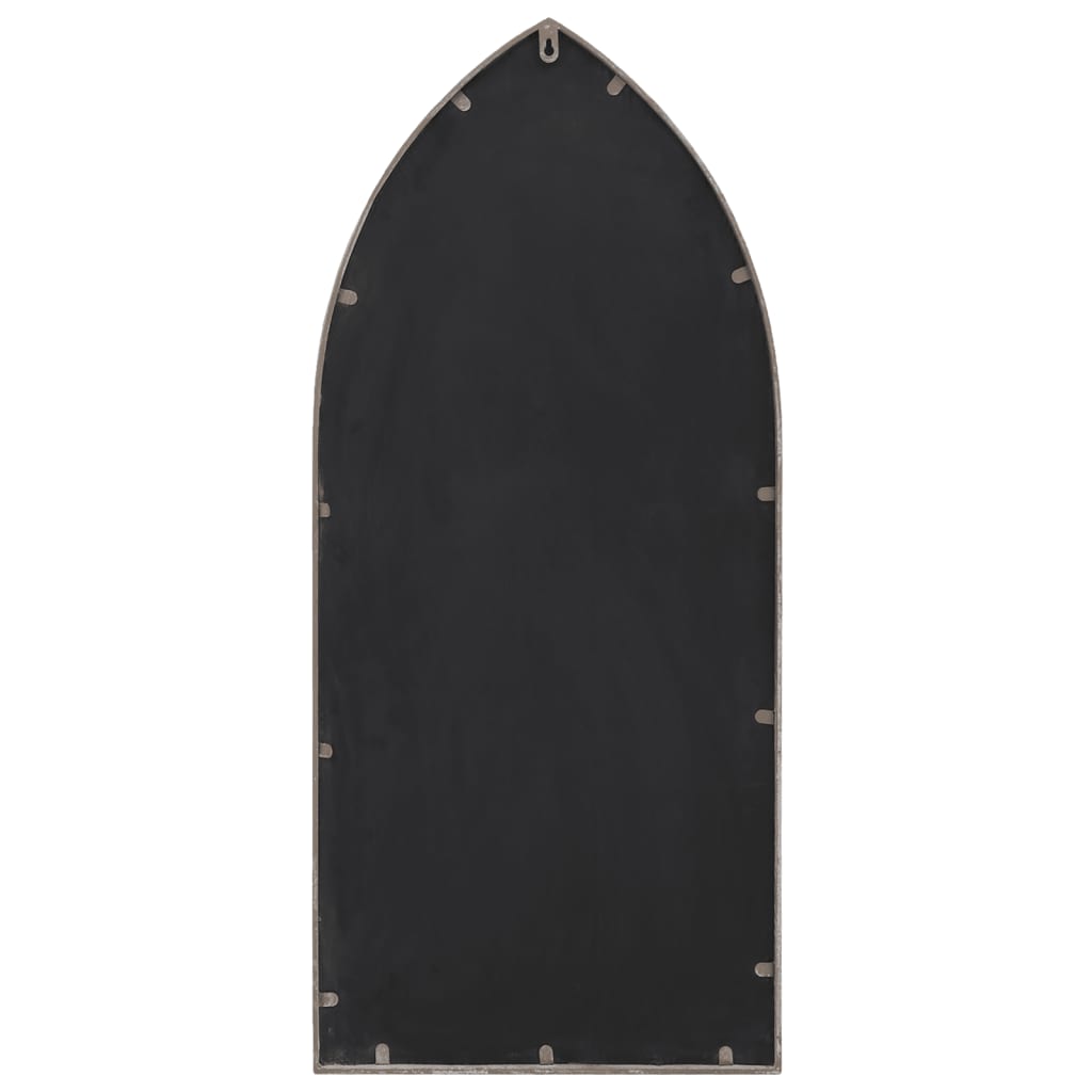 Oglindă de grădină, nisipiu, 70x30 cm, fier uz exterior