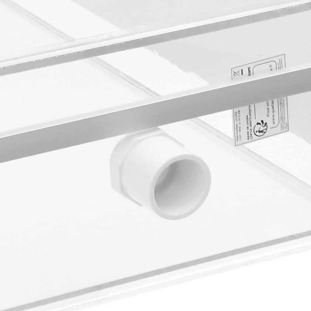 Fântână de piscină cu LED-uri RGB, acril, 51 cm