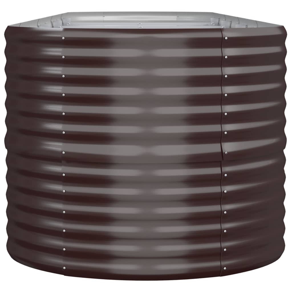 Strat înălțat grădină 440x80x68 cm oțel galvanizat