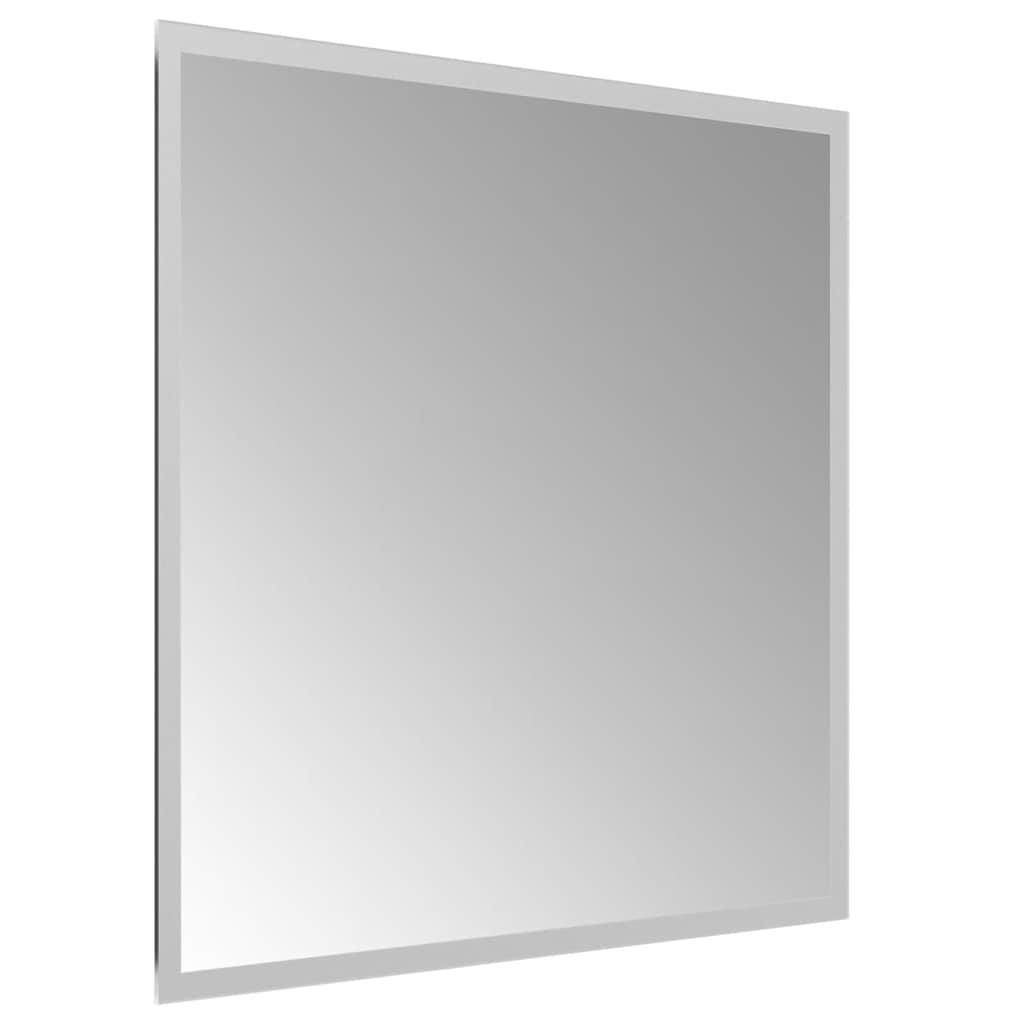 Oglindă de baie cu LED, 50x50 cm - Vendito