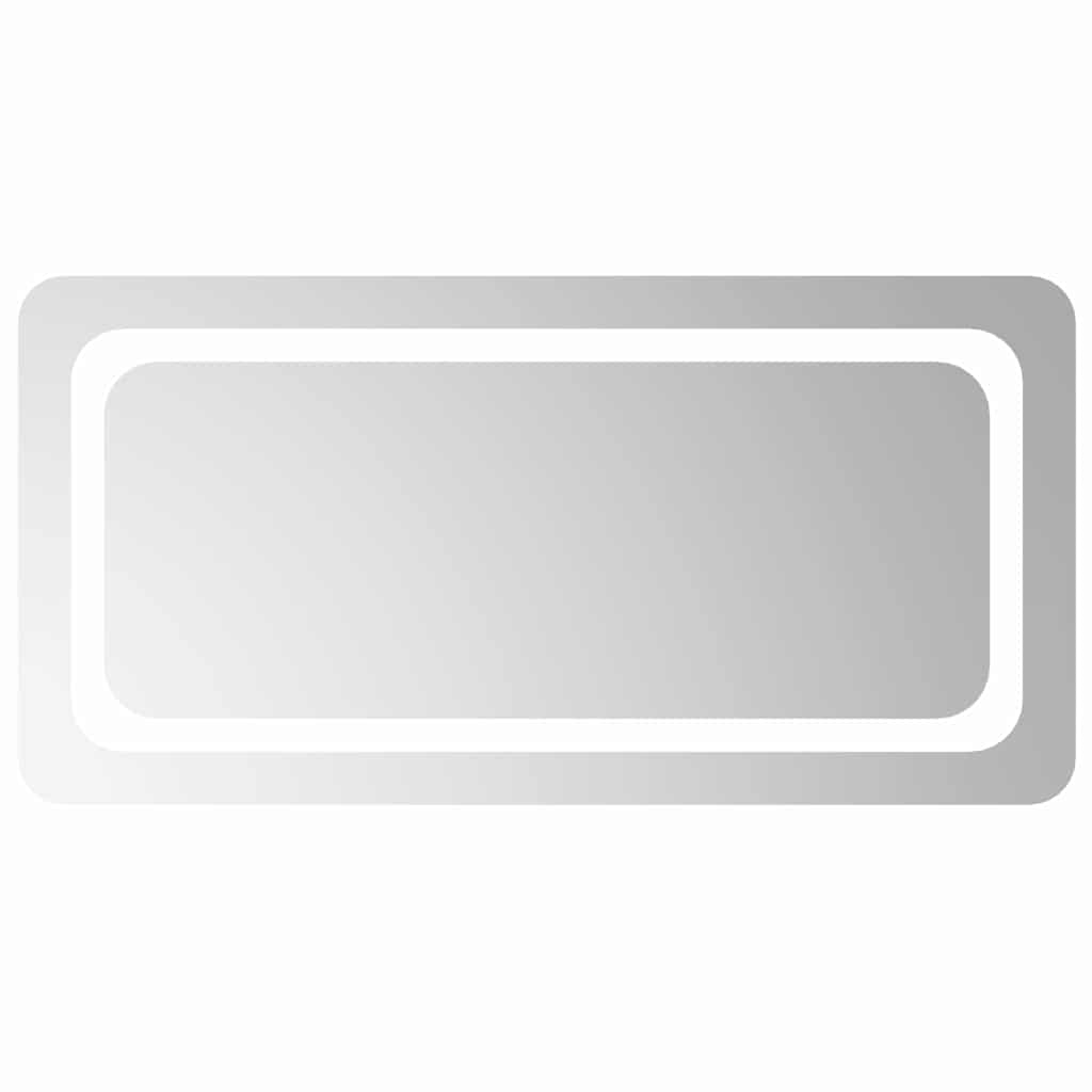 Oglindă de baie cu LED, 80x40 cm