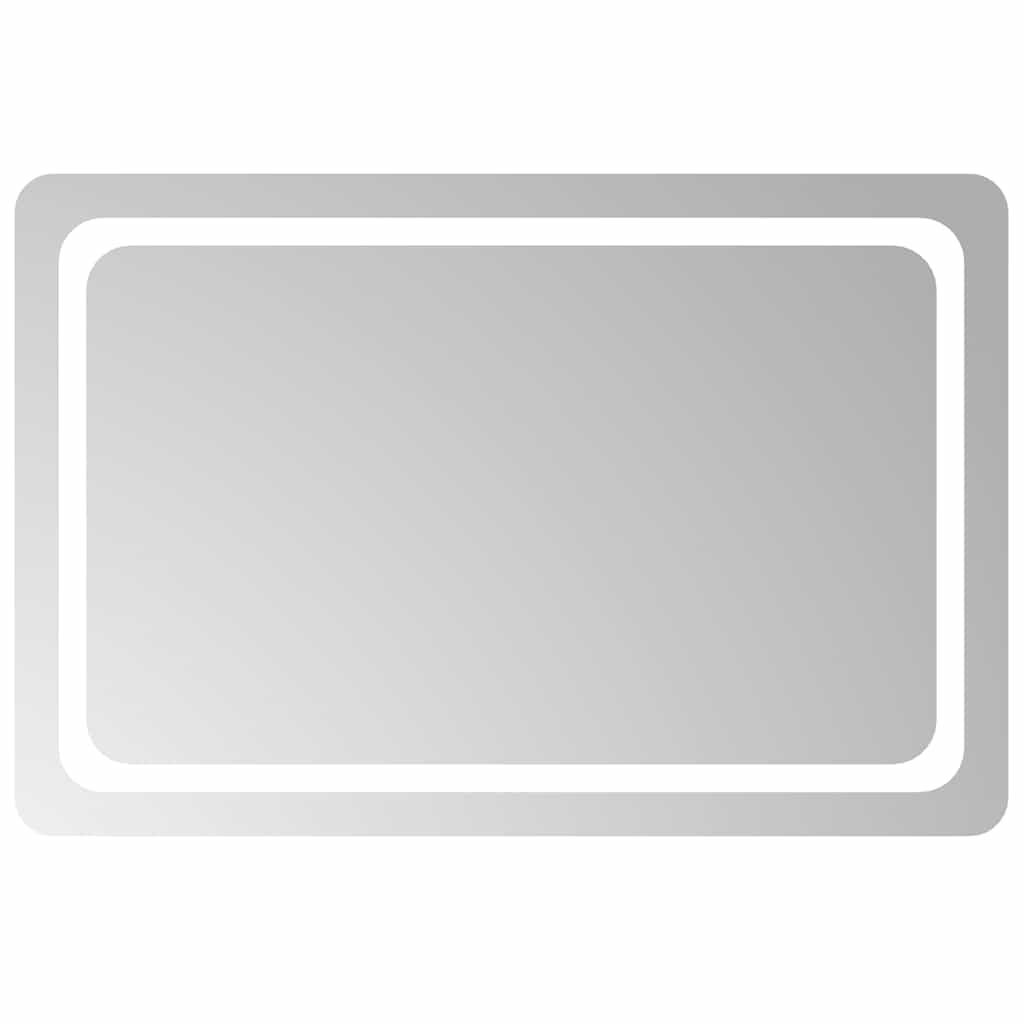 Oglindă de baie cu LED, 90x60 cm