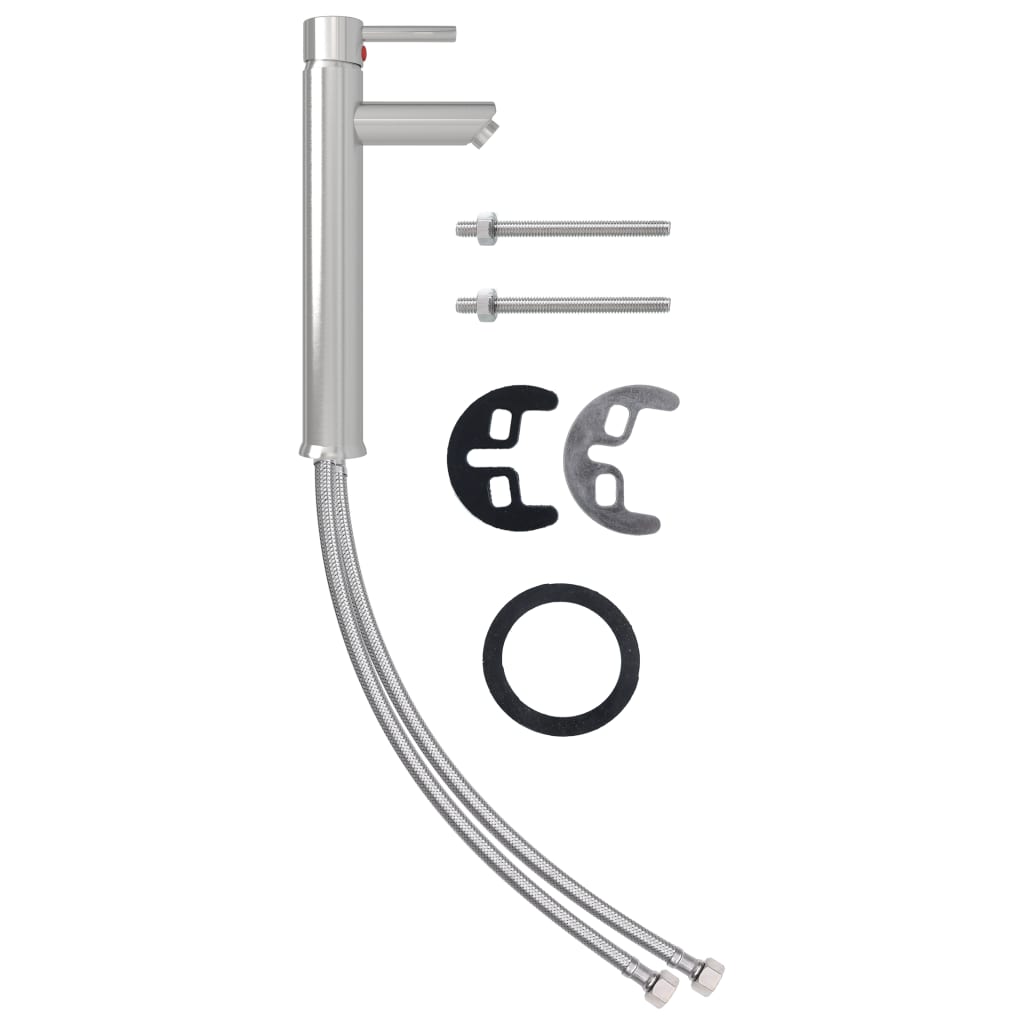 Chiuvetă baie, robinet și scurgere tip push auriu sticlă călită