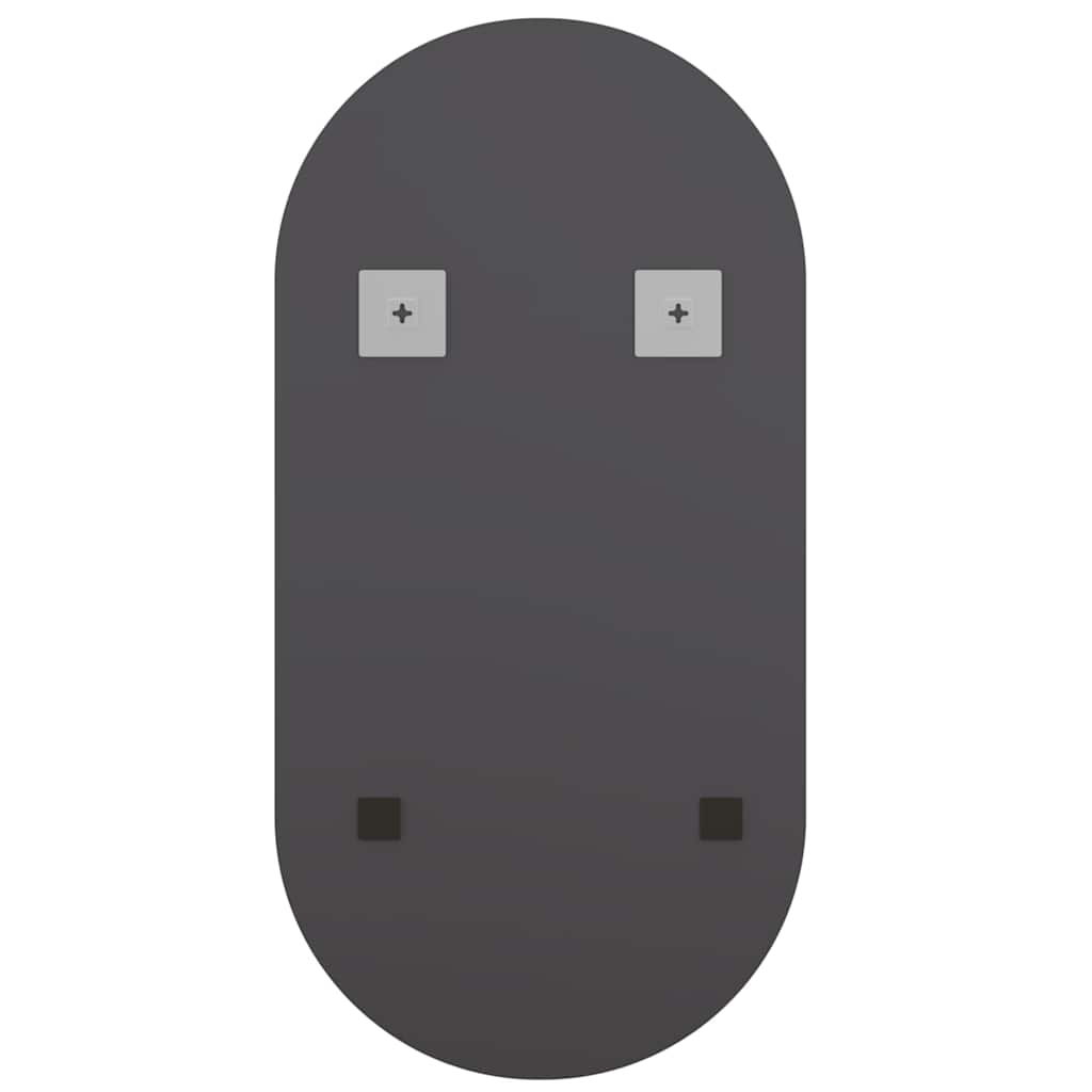 Oglindă cu lumini LED, 60x30 cm, sticlă, oval