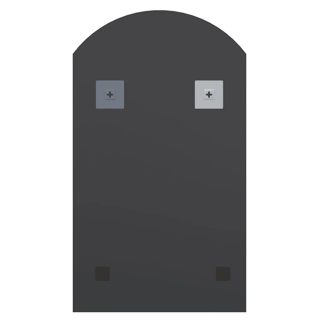 Oglindă cu lumini LED, arcadă, 70x40 cm, sticlă