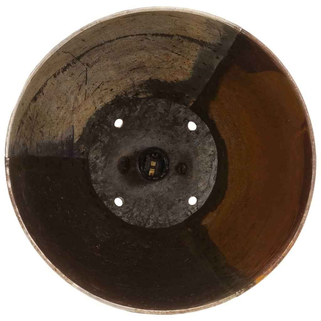 Lustră suspendată industrială 25 W multicolor 32 cm E27 rotund