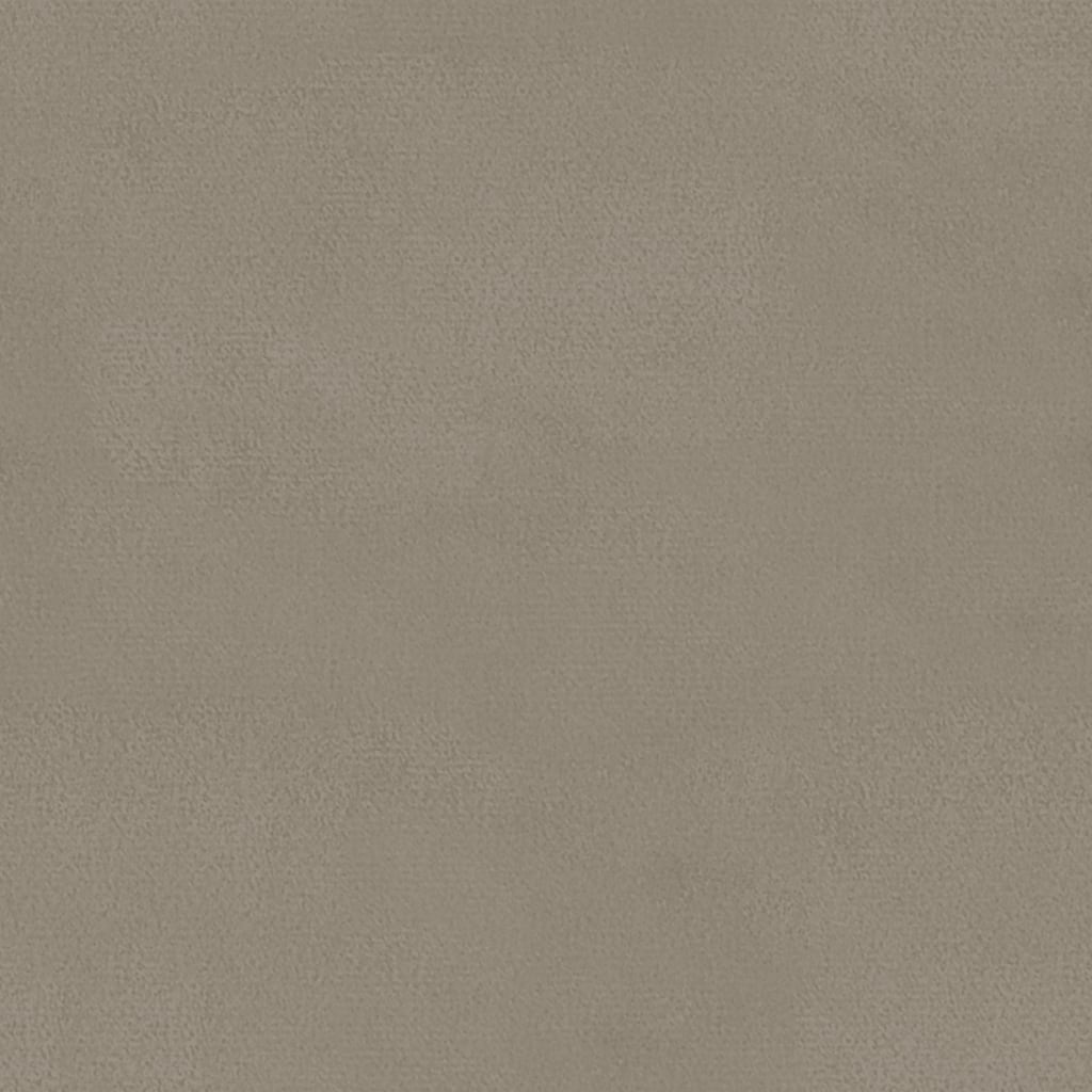 Scaune de bucătărie, 2 buc., gri deschis, catifea