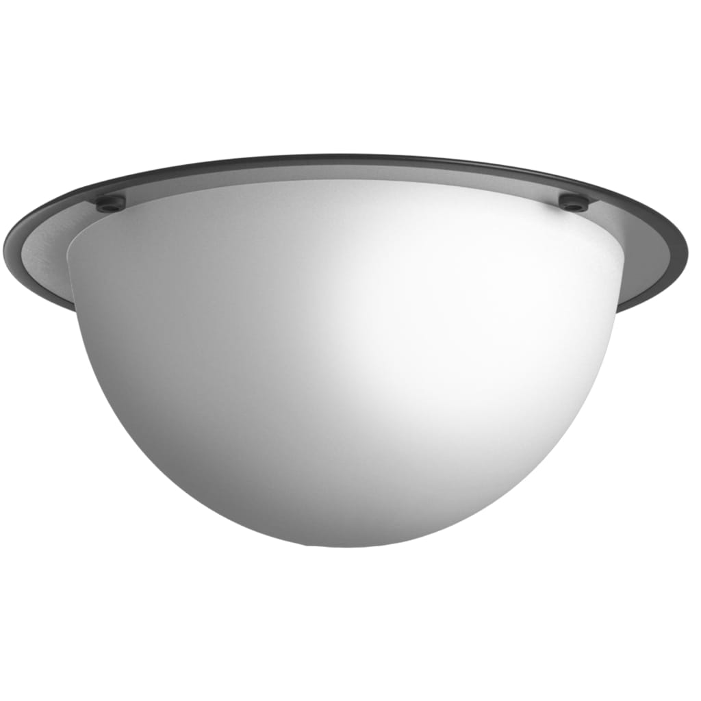 Oglindă circulară cu cupolă completă, Ø30 cm, acrilică