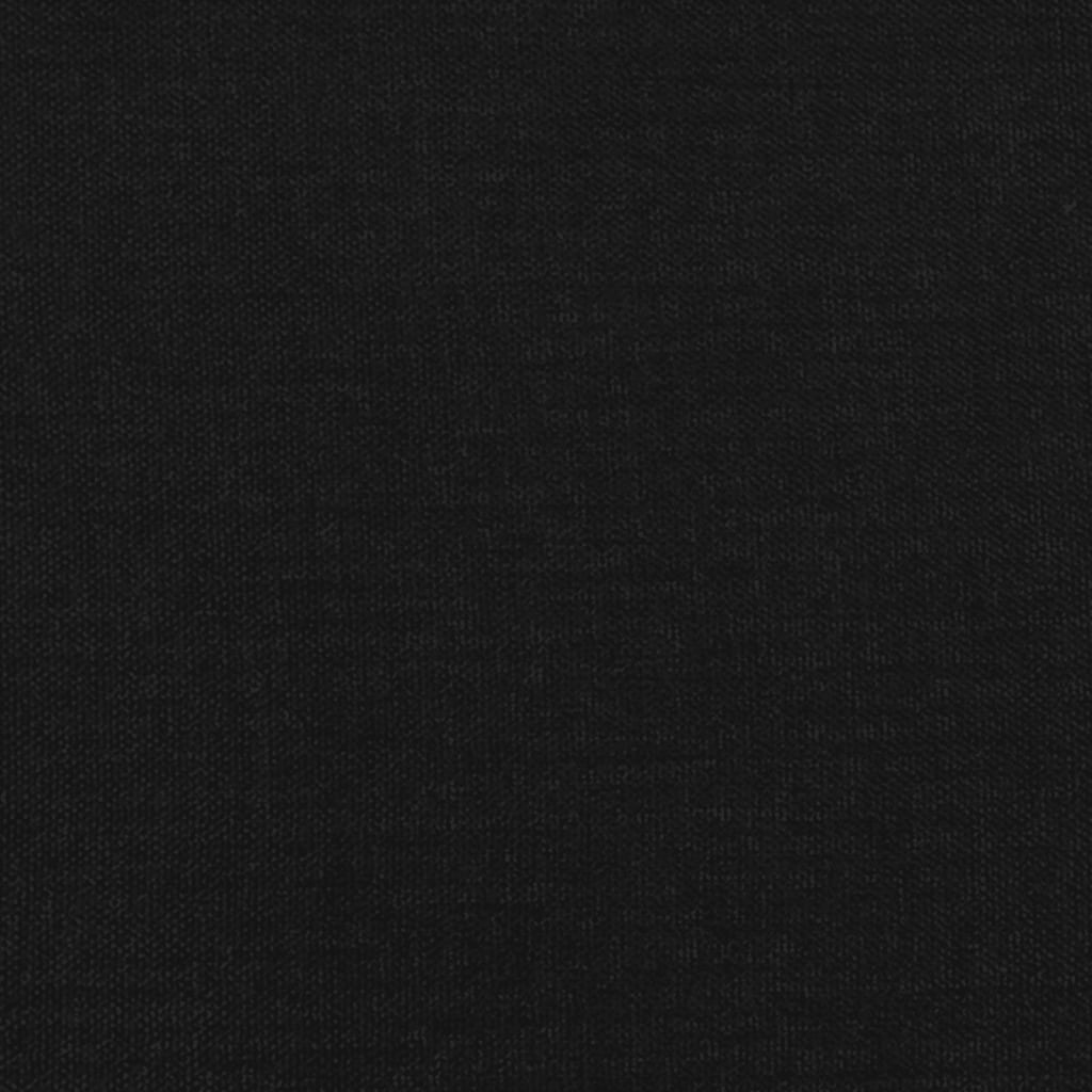 Saltea de pat cu arcuri, negru, 90x190x20 cm, textil