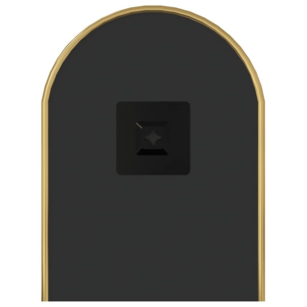 Oglindă de perete, auriu, 60x25 cm, ovală