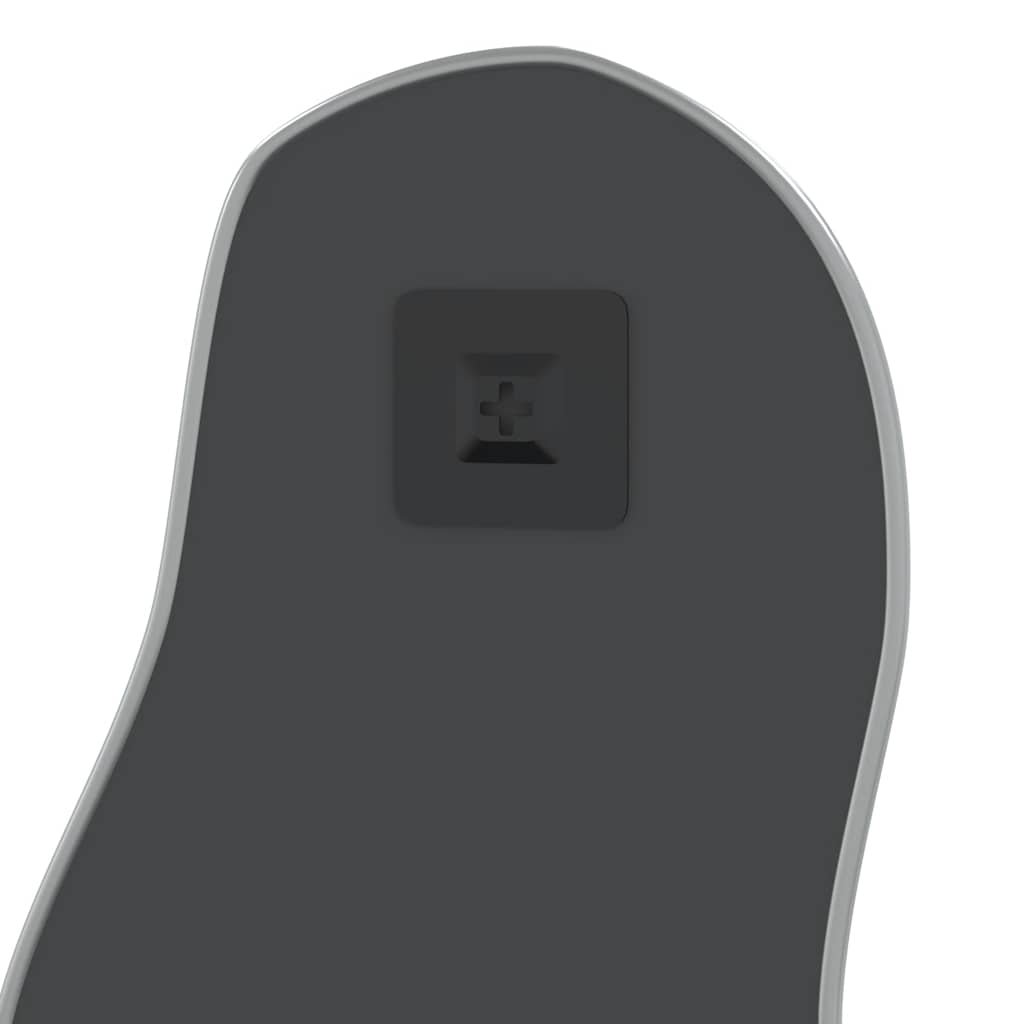 Oglindă de perete, argintiu, 60x25 cm