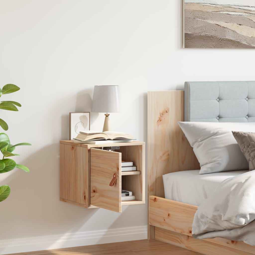 Dulap de perete 31,5x30x30 cm, lemn masiv de pin