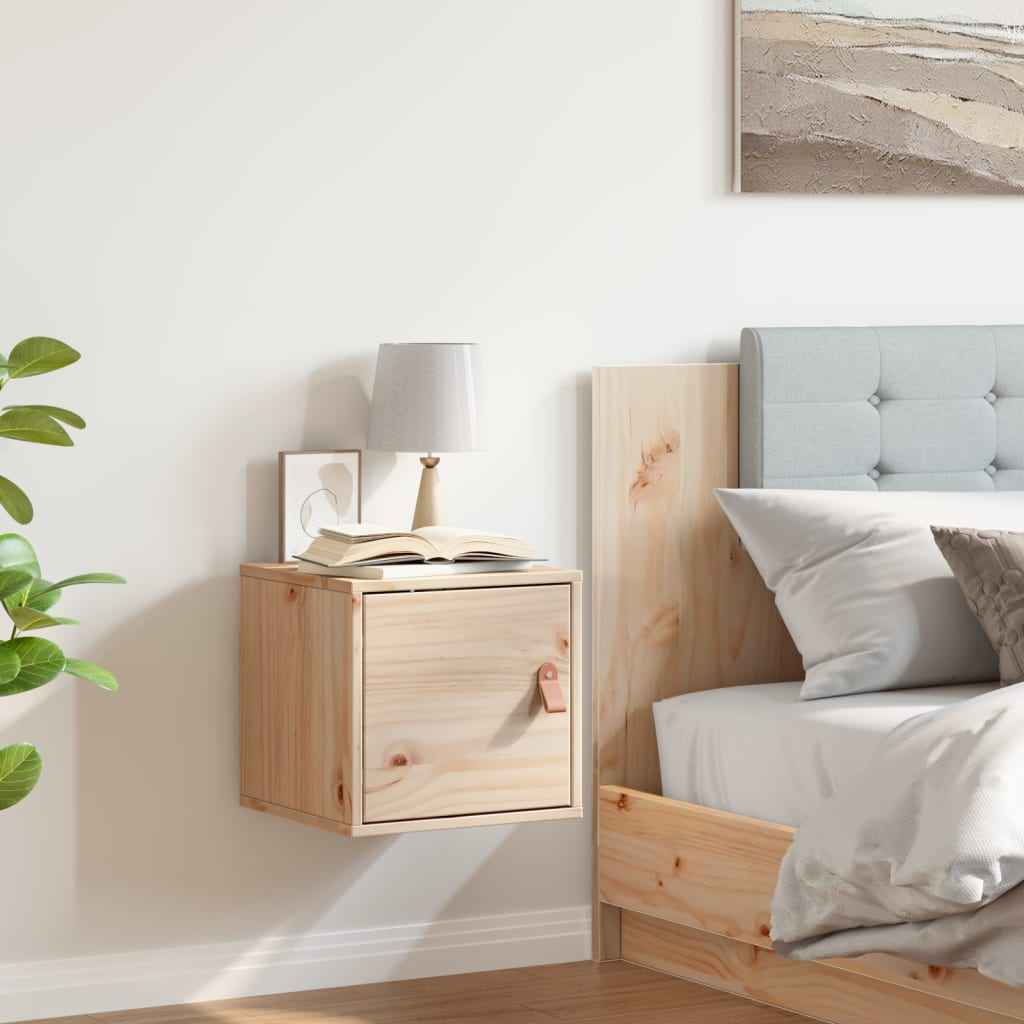 Dulap de perete 31,5x30x30 cm, lemn masiv de pin