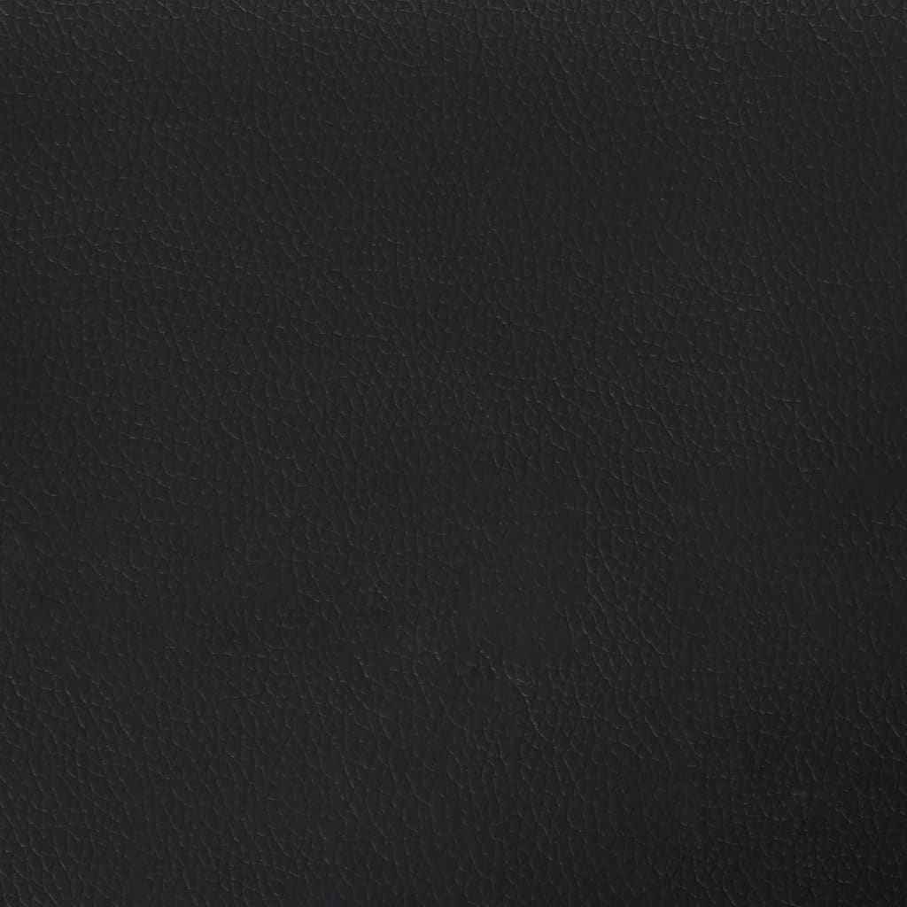 Scaun de jocuri, negru și auriu, piele ecologică