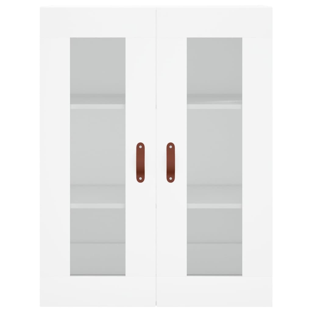 Dulap cu montaj pe perete, alb, 69,5x34x90 cm