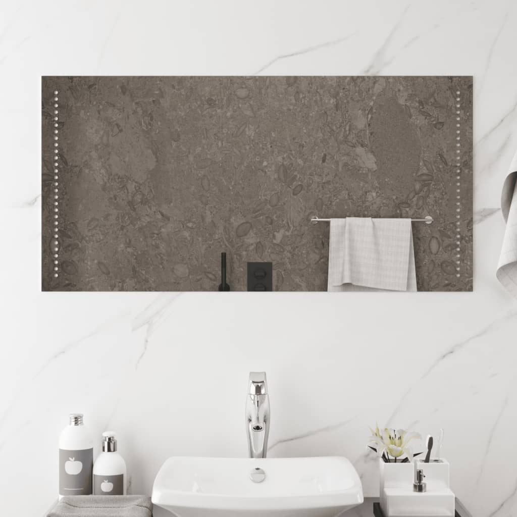 Oglinda de baie cu LED, 50x100 cm