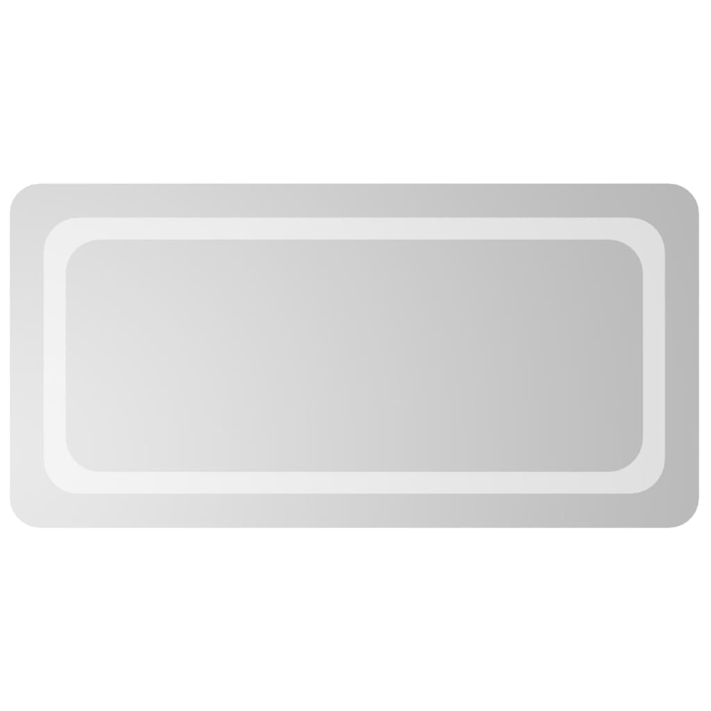 Oglindă de baie cu LED, 40x80 cm