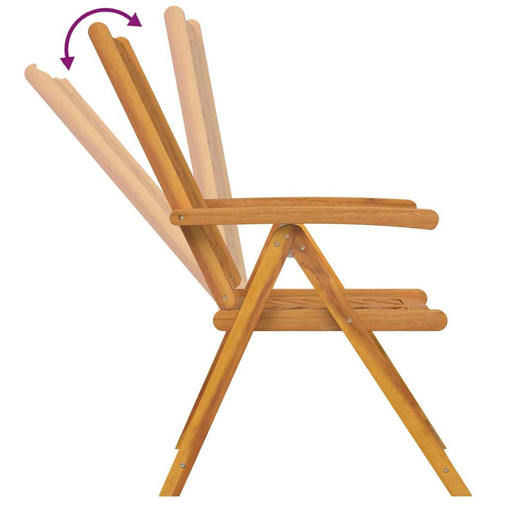 Set de masă pentru grădină 3 pcs Maro Lemn Solid de Acacia