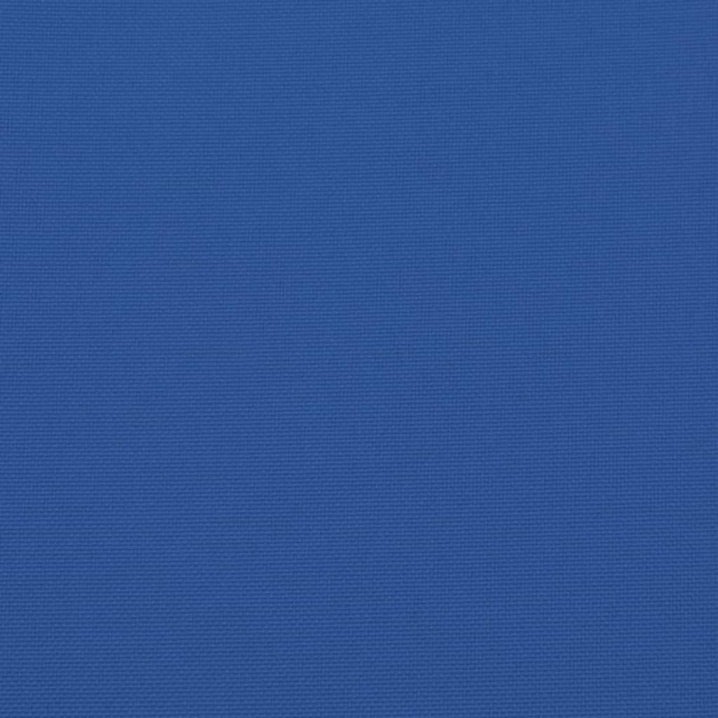 Perne de canapea, 4 buc., albastru royal, 50x50 cm, textil