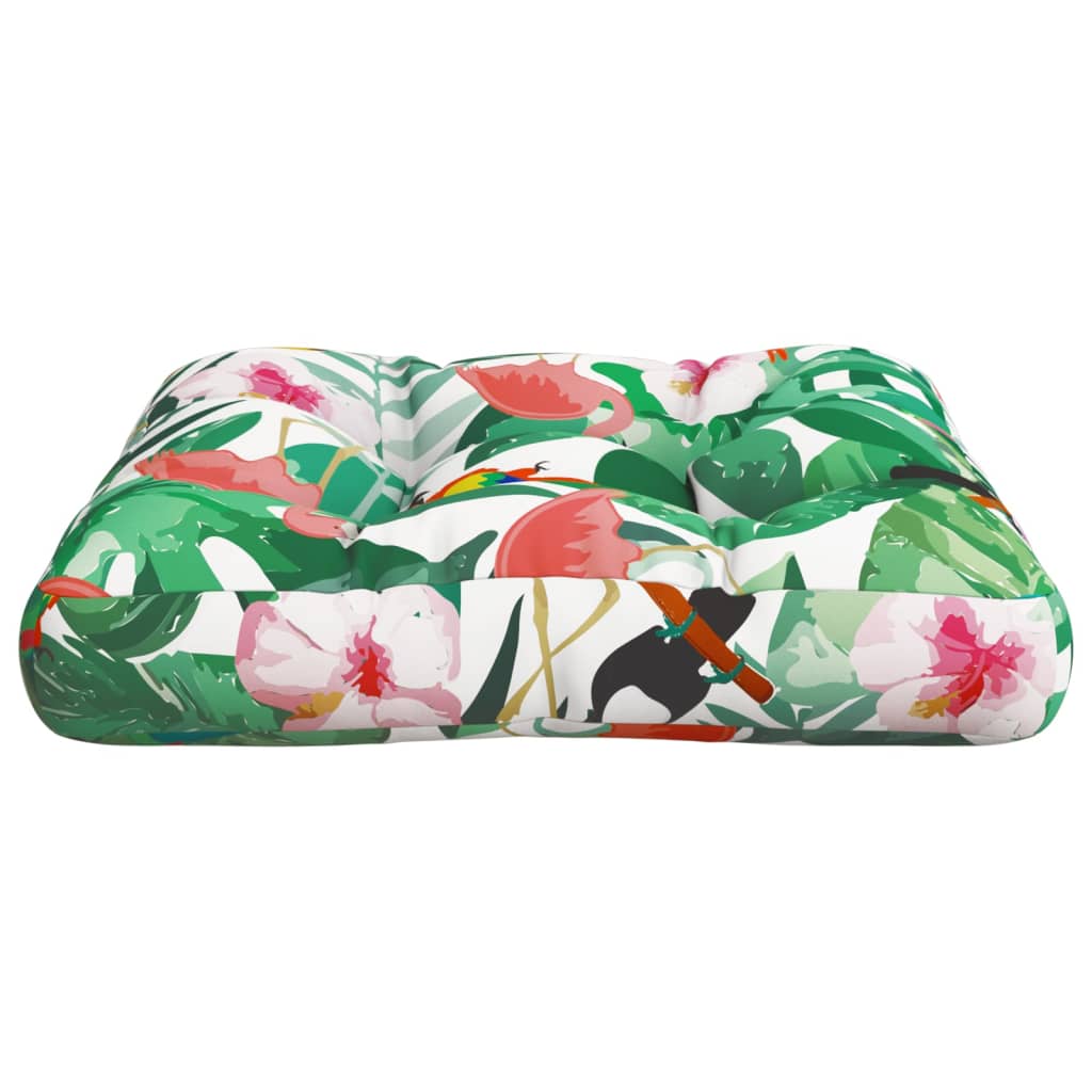 Pernă de paleți, multicolor, 60x60x12 cm, textil