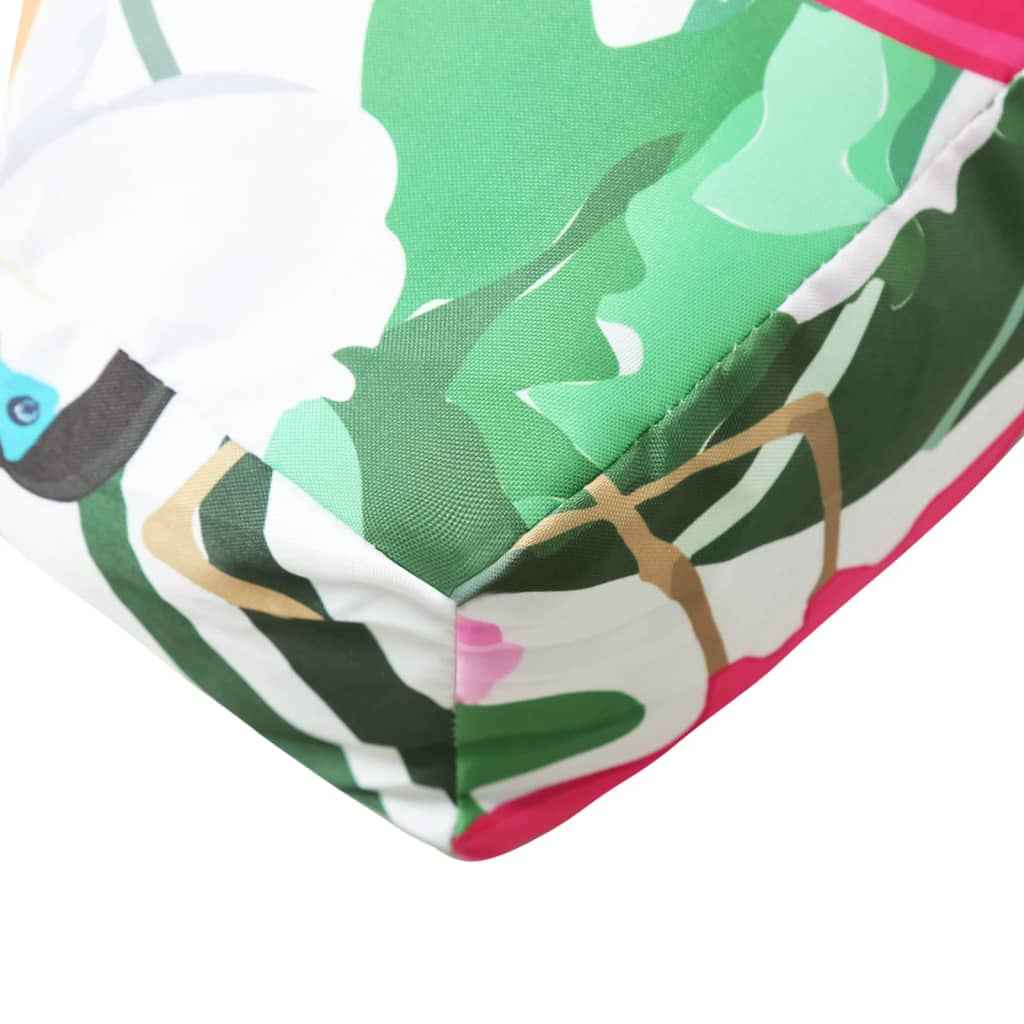 Pernă de paleți, multicolor, 60x60x12 cm, textil