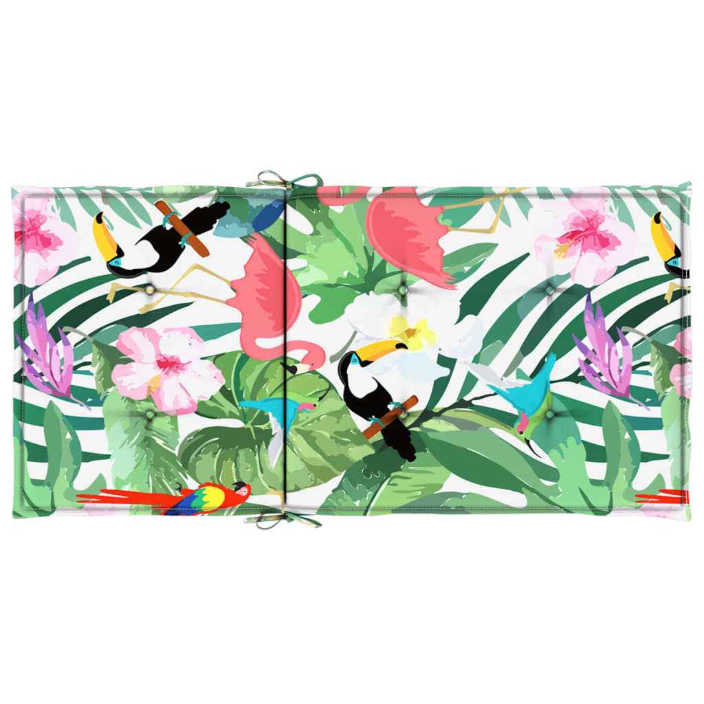 Perne pentru scaune cu spătar jos, 4 buc, multicolor, textil