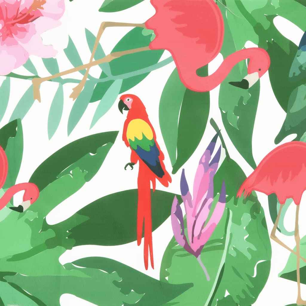 Perne pentru scaune cu spătar jos, 4 buc, multicolor, textil