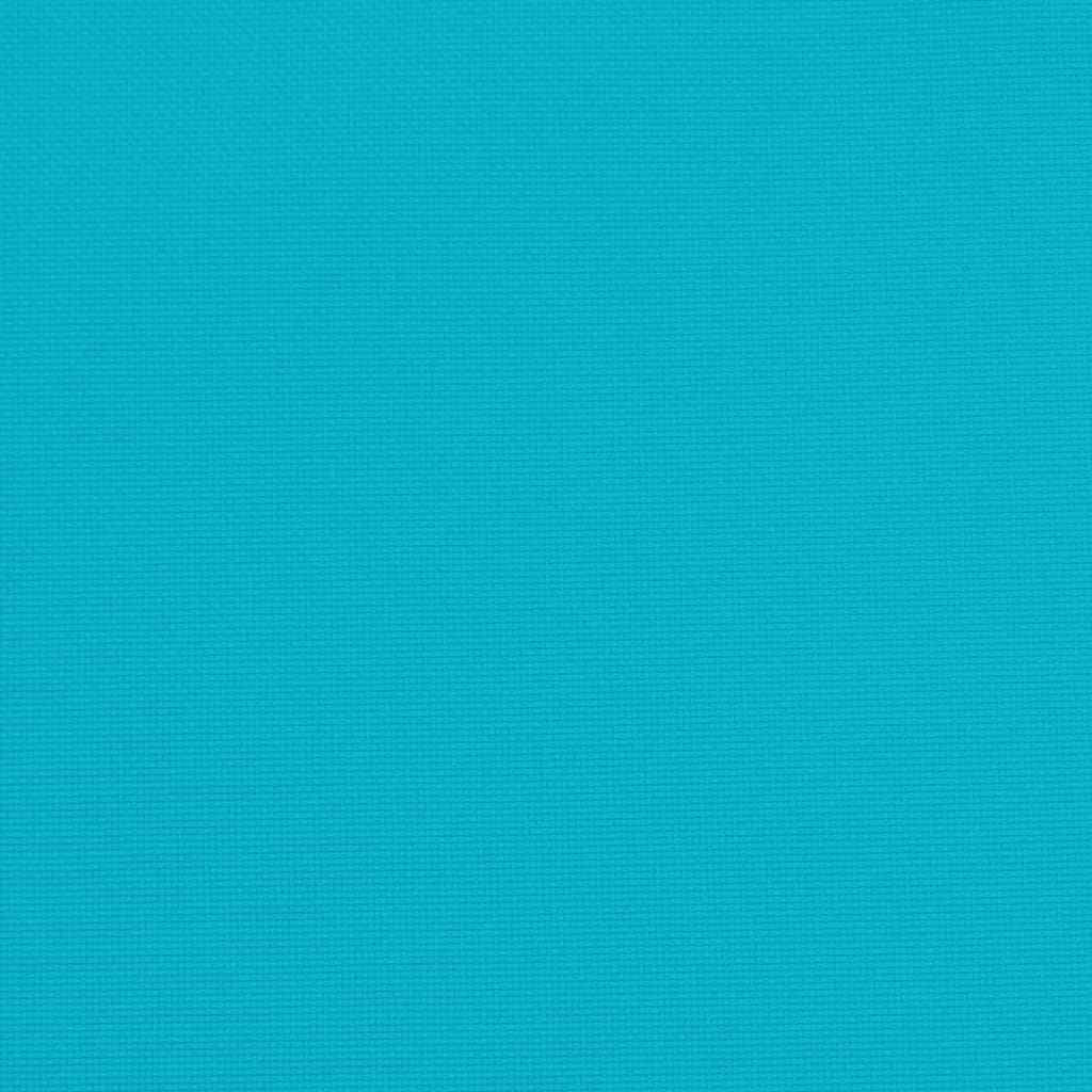 Perne pentru scaune cu spătar mic, 6 buc., turcoaz, textil