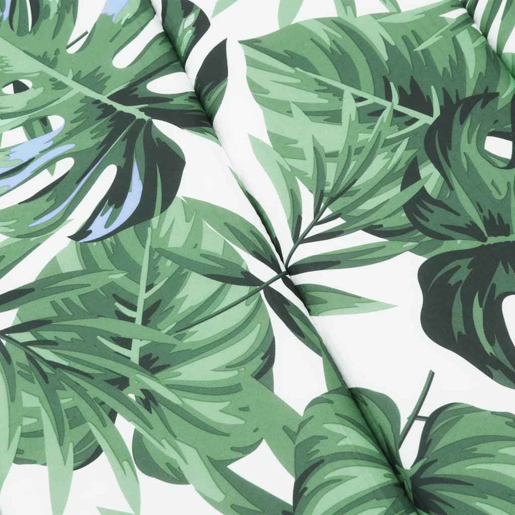 Pernă de șezlong, model frunze, textil Oxford