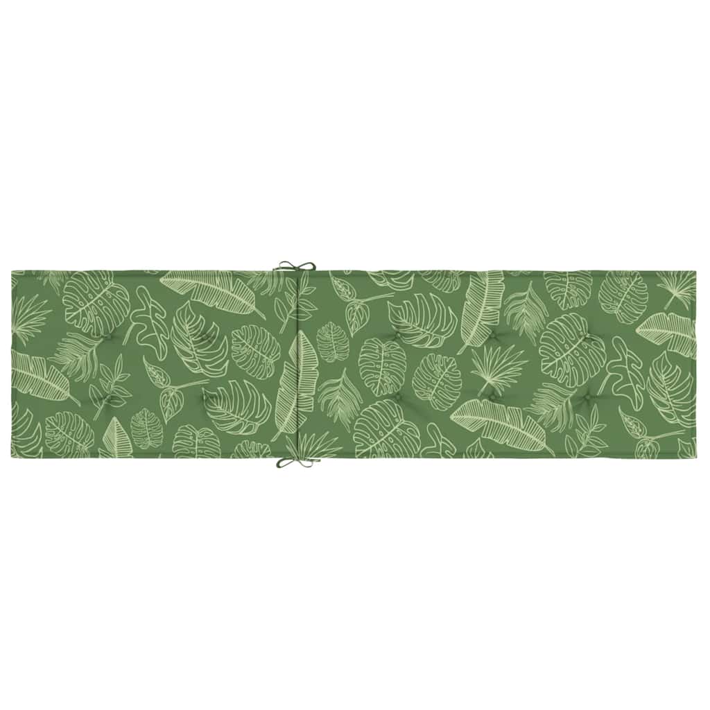 Pernă scaun de terasă, model frunze, textil Oxford