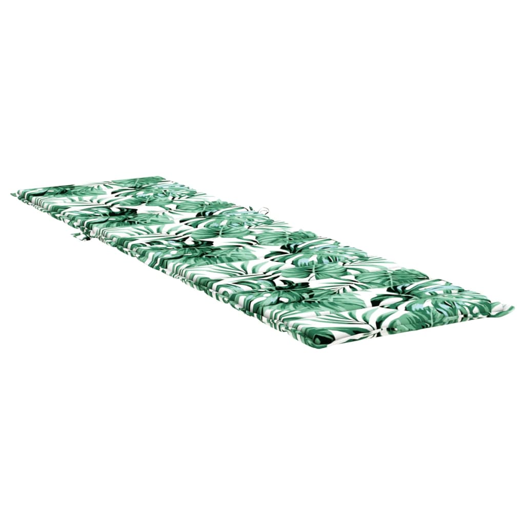 Pernă de șezlong, model frunze, textil Oxford