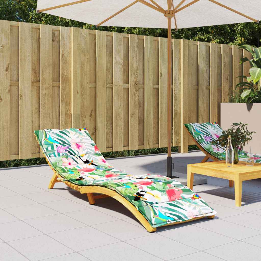 Pernă pentru șezlonguri, multicolor, material Oxford