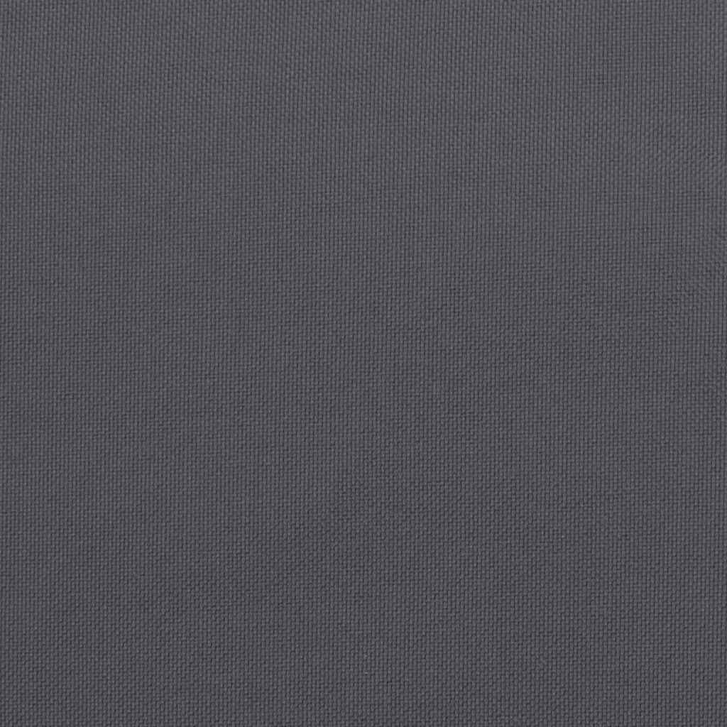 Perne canapea din paleți, 2 buc., antracit, material textil