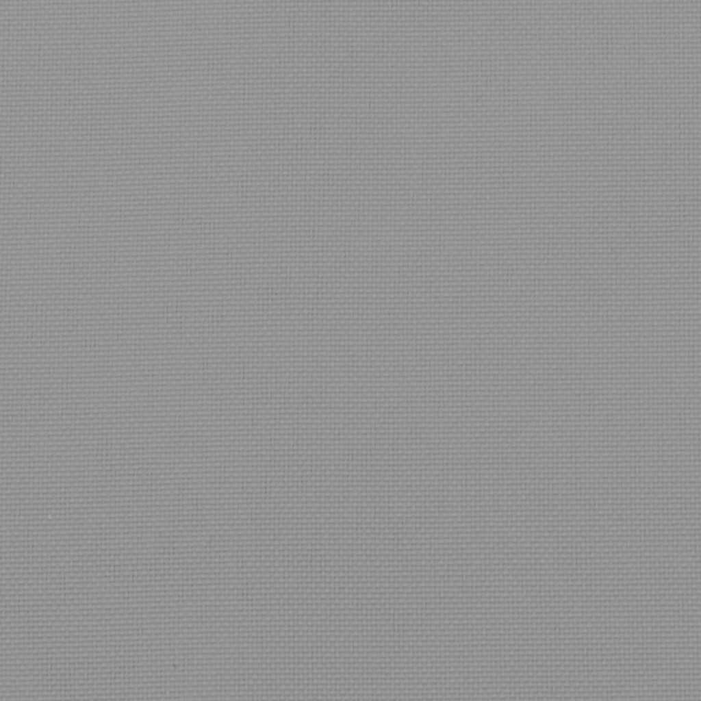 Perne pentru canapea din paleți, 3 buc., gri, material textil