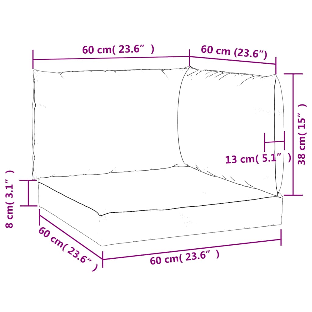 Perne pentru paleți, 3 buc., model de frunze, țesătură oxford