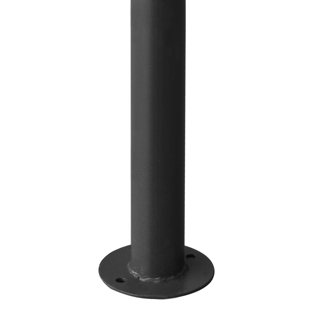 Foișor, alb, 3x3 m, 180 g/m², material textil și oțel