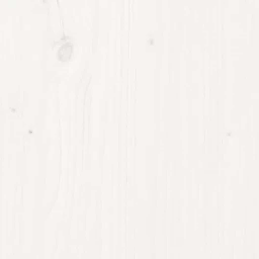 Blat de birou, alb, 110x60x2,5 cm, lemn masiv de pin