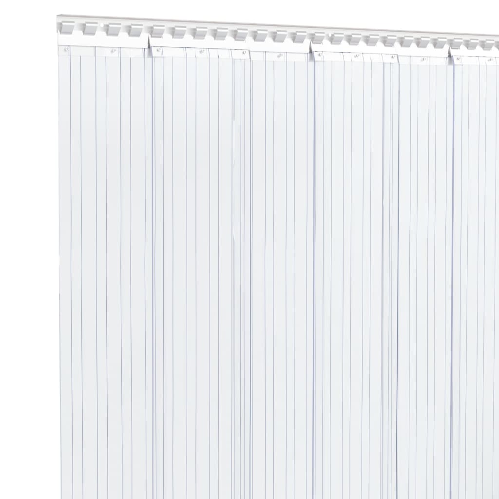 Perdea pentru ușă, transparent, 200 mmx1,6 mm 50 m, PVC