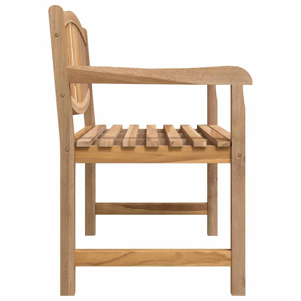 Bancă de grădină, 114x59x87 cm, lemn masiv de tec