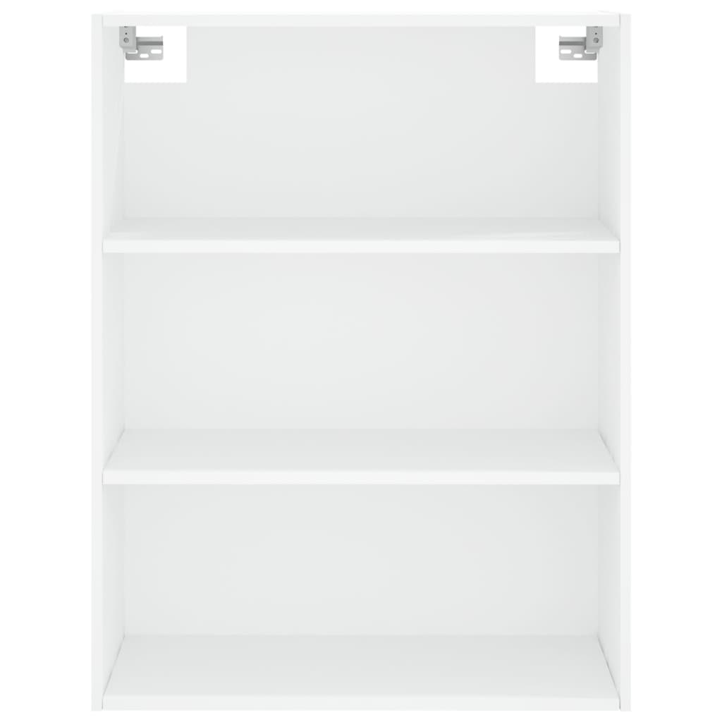 Dulap înalt, alb, 69,5x34x180 cm, lemn compozit