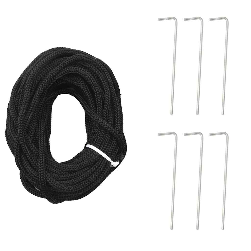 Pom de Crăciun LED cu țepi 220 LED-uri Albastru 180 cm