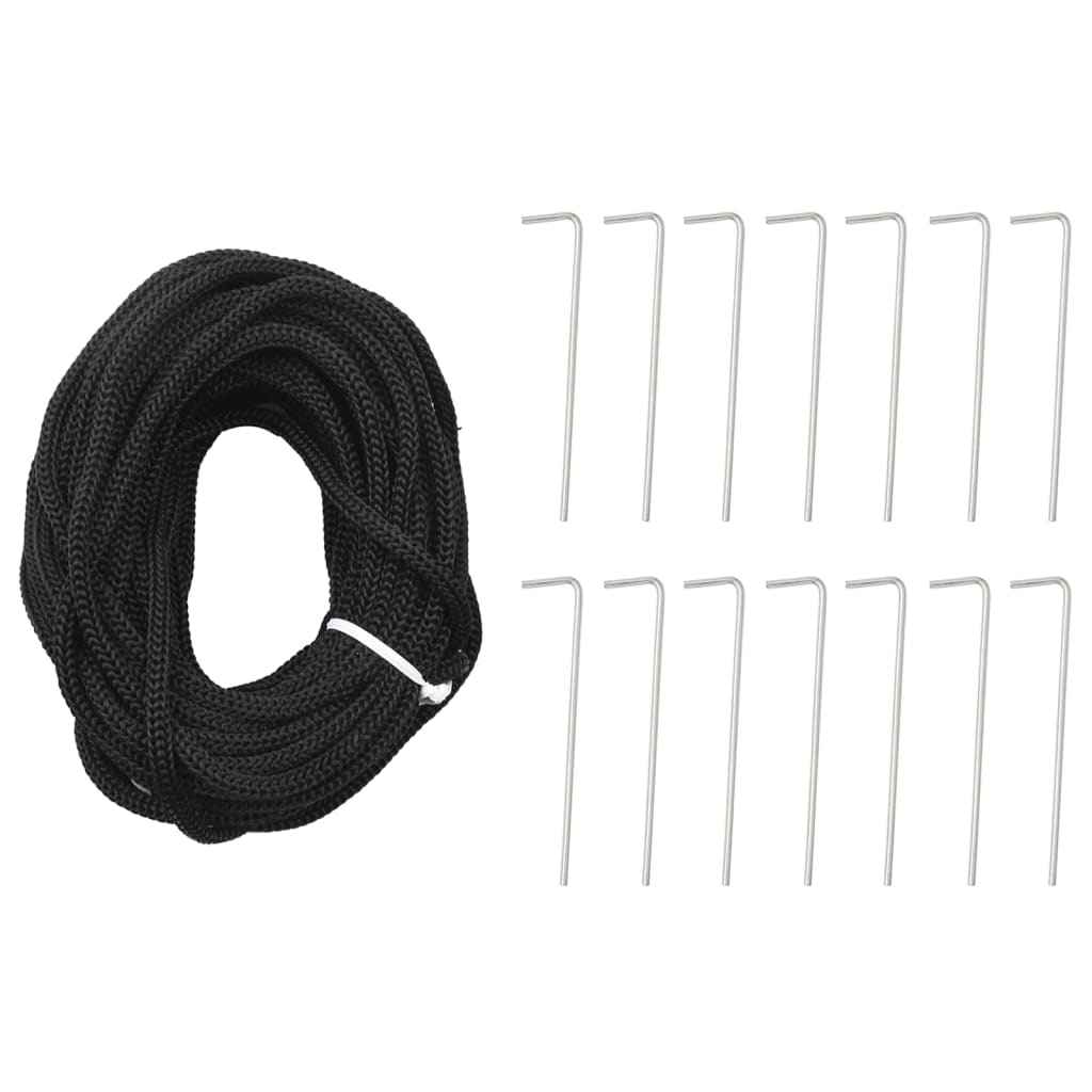 Pom de Crăciun LED pe stâlp 3000 LED-uri Albastru 800 cm