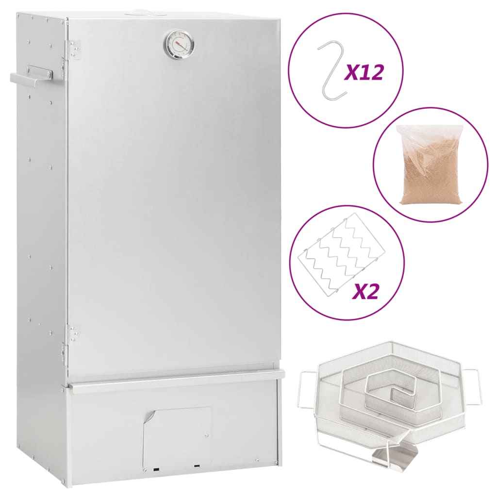 Afumătoare cuptor/grătar, generator fum rece, oțel galvanizat