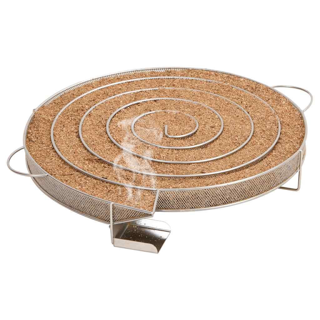 Generator de fum rece, 33,5 cm, oțel inoxidabil, rotund