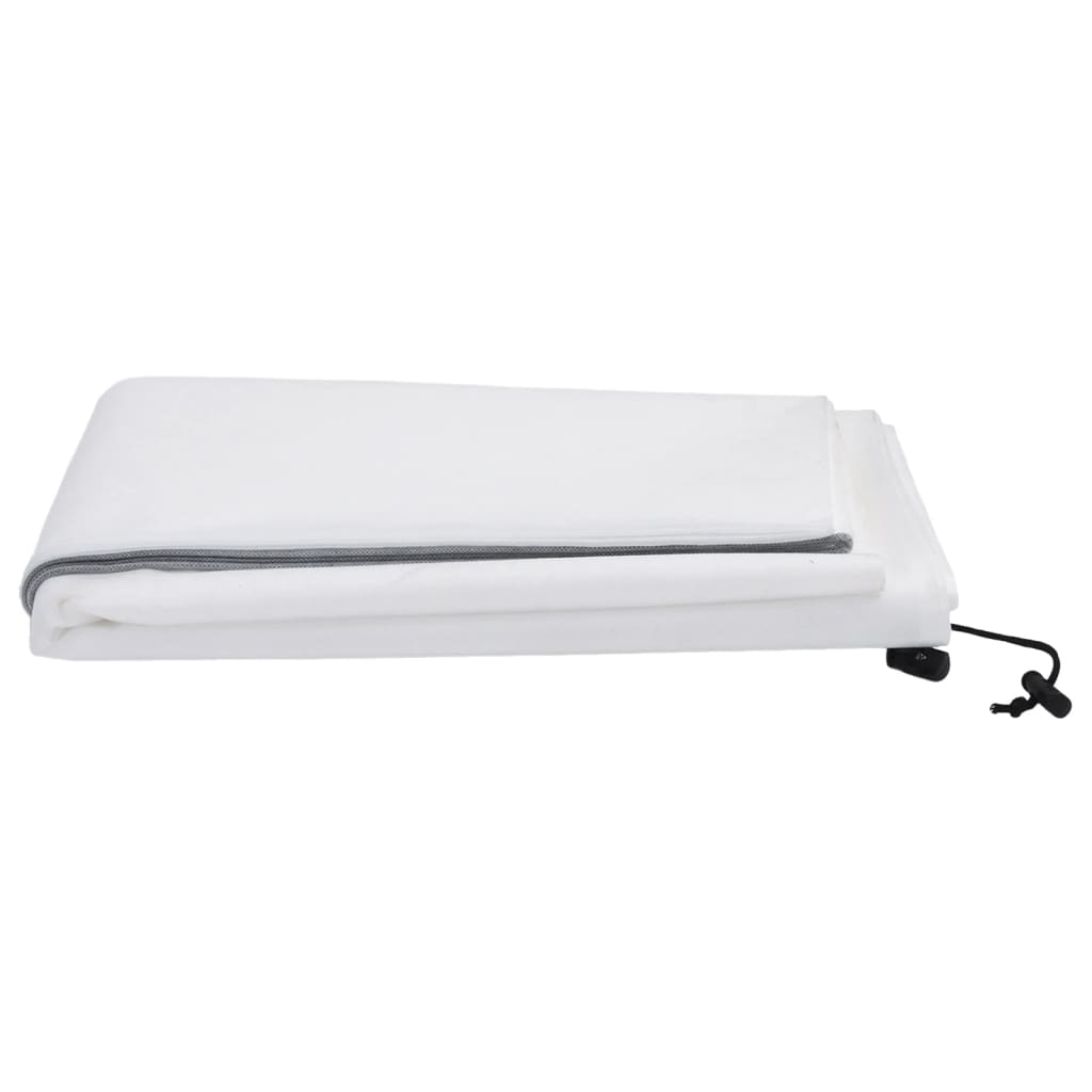 Protecție de fleece plante cu fermoar 10 buc 70 g/m² 3,93x3,5 m