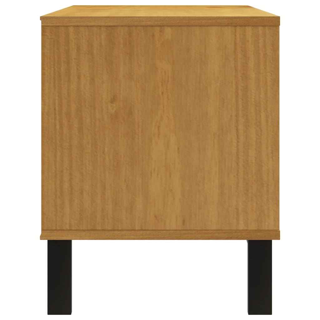 Dulap TV „FLAM” 110x40x50 cm, lemn masiv de pin