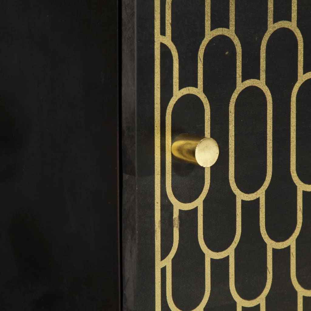 Noptieră, 40x33x46 cm, lemn masiv de mango